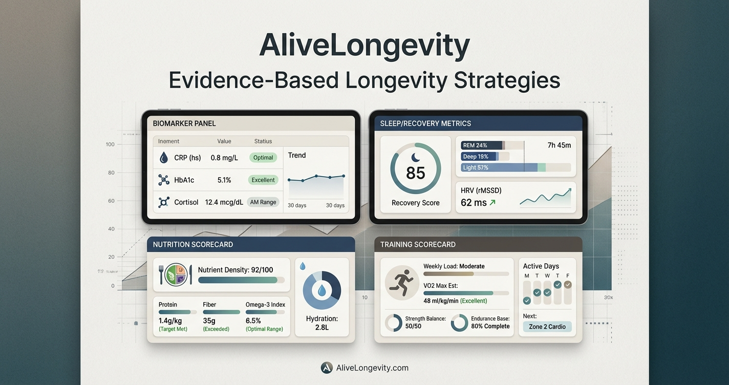 AliveLongevity share card